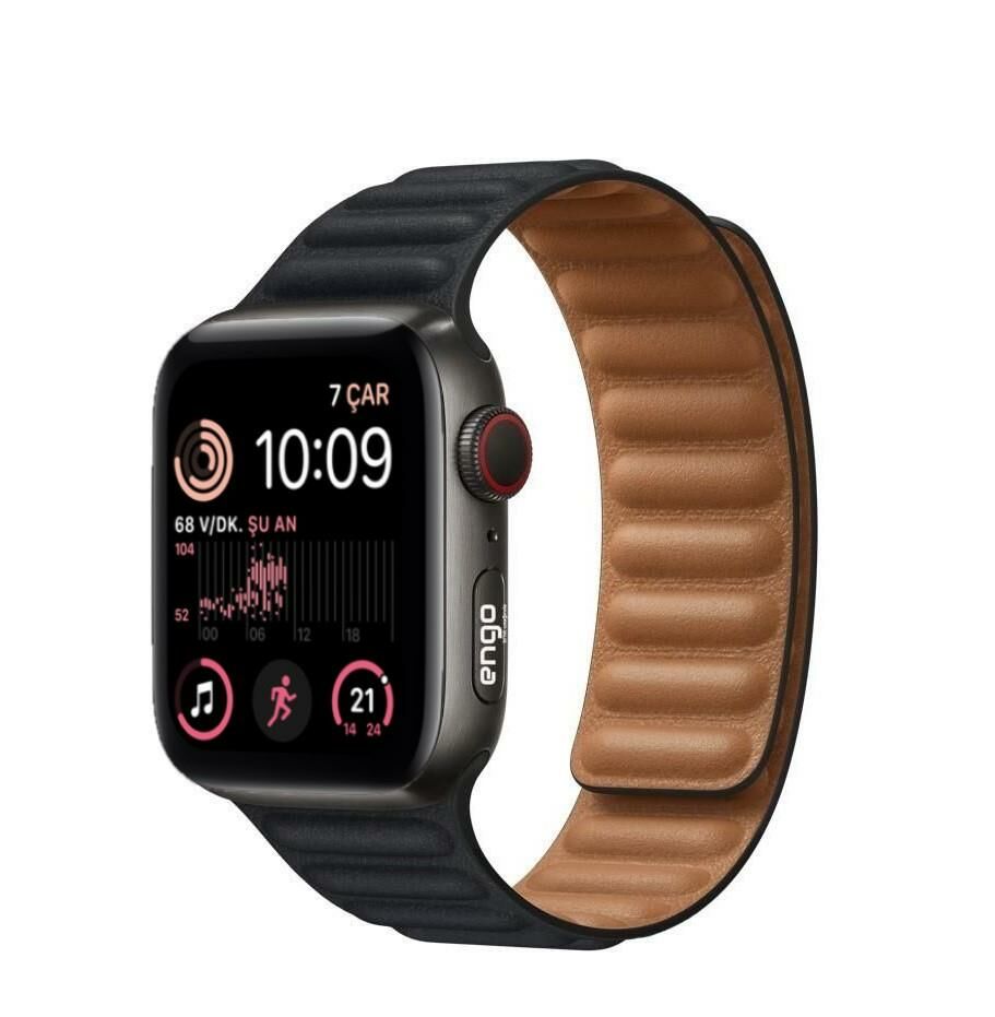 Apple Watch Kordon SE 40mm Baklalı Kordon Siyah