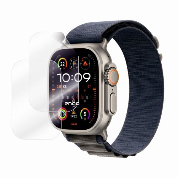 Apple Watch Ultra 2 Mat Ekran Koruyucu 49mm TPU Film 2 Adet