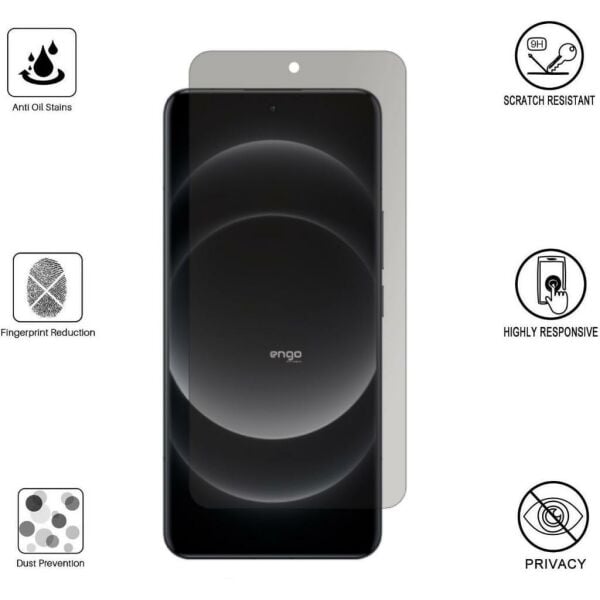 Xiaomi 14 Ultra İle Uyumlu Hayalet Ekran Koruyucu Şeffaf