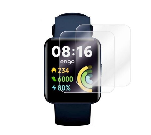 Xiaomi Mi Watch Lite Mat Ekran Koruyucu TPU Film 2 Adet