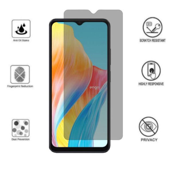 Oppo A38 İle Uyumlu Hayalet Ekran Koruyucu Şeffaf