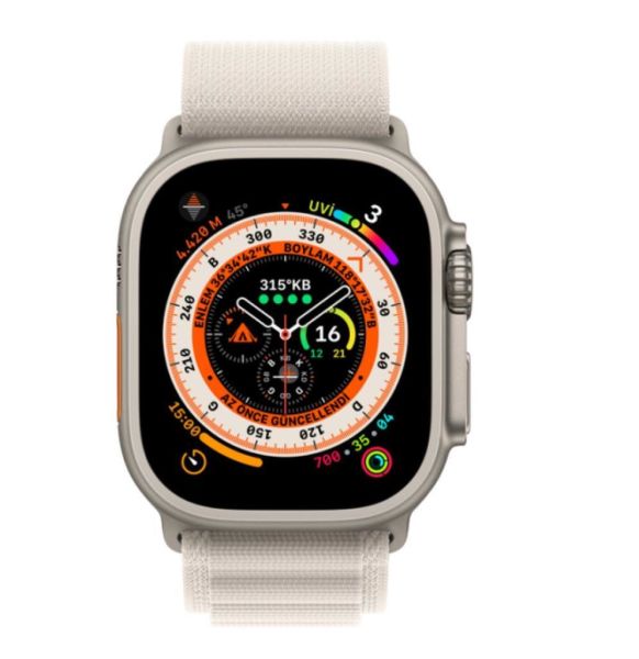 Apple Watch Alpine Kordon 42mm 44mm 45mm 49mm Uyumlu Alpine Kordon