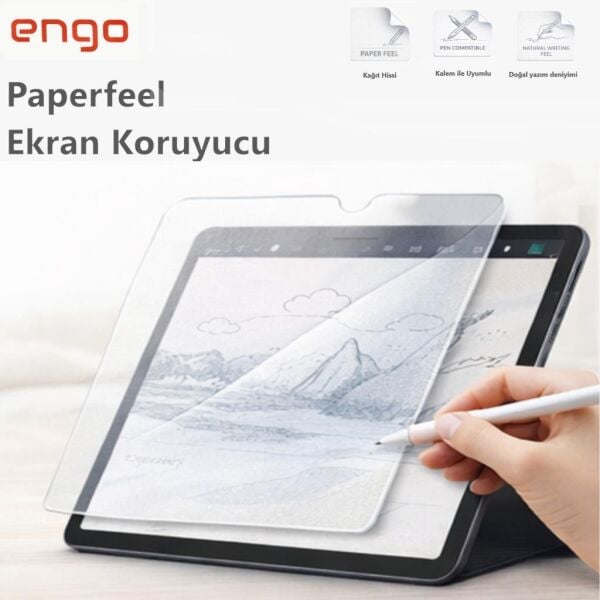 GTX Jaculus V2 Paperfeel Ekran Koruyucu 10.1 inç Kağıt Hissi