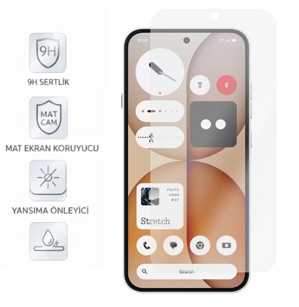 Nothing Phone (4a) Mat Ekran Koruyucu 9H Nano Anti Glare