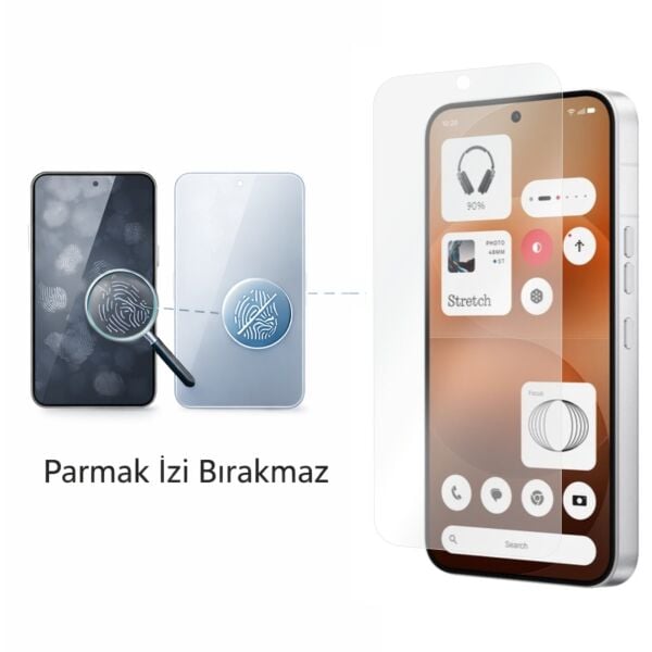 Nothing Phone (4a) Mat Ekran Koruyucu 9H Nano Anti Glare