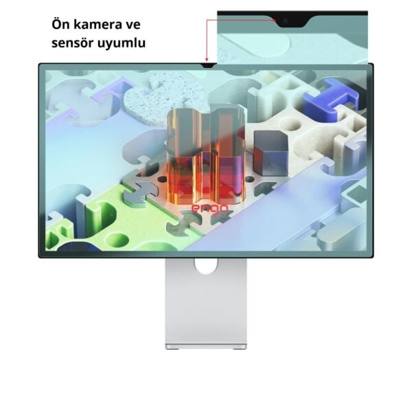 Apple Studio Display Ekran Koruyucu 27 inç 9H Parlak Nano