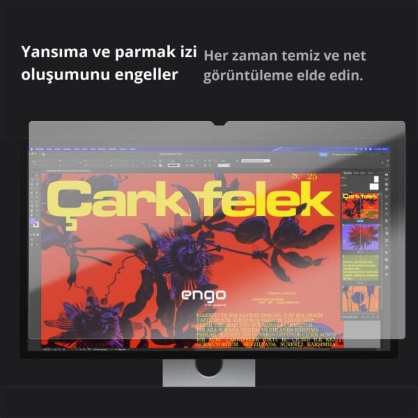 Apple Studio Display Mat Ekran Koruyucu 27 inç 9H Nano