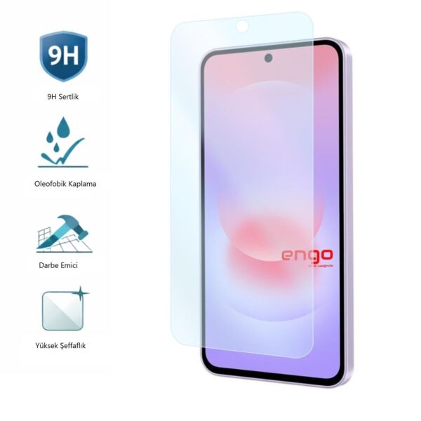 Samsung Galaxy A37 Ekran Koruyucu 9H Sertlik Nano Parlak