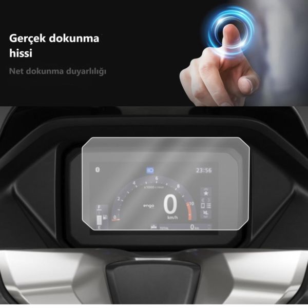 Honda PCX125 STD Mat Ekran Koruyucu 5'' LCD Gösterge 2025