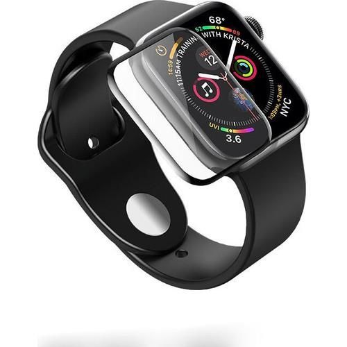 Apple Watch Series 4 Ekran Koruyucu Temperli Esnek Cam (44 mm)