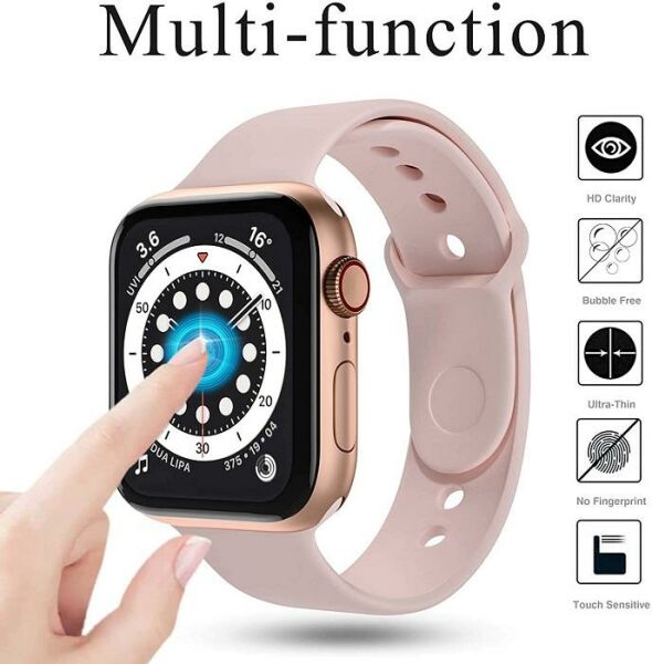 Apple Watch SE Ekran Koruyucu Temperli Esnek Cam (44 mm)
