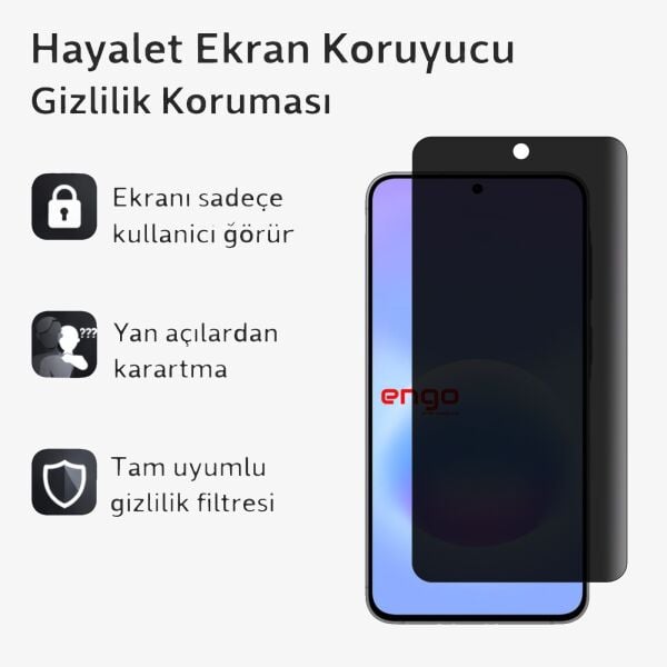 Samsung Galaxy A57 Hayalet Ekran Koruyucu 9H Nano Şeffaf