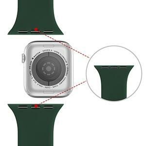 Apple Watch Spor Kordon Watch 8 45mm Uyumlu Spor Silikon Kordon Mavi