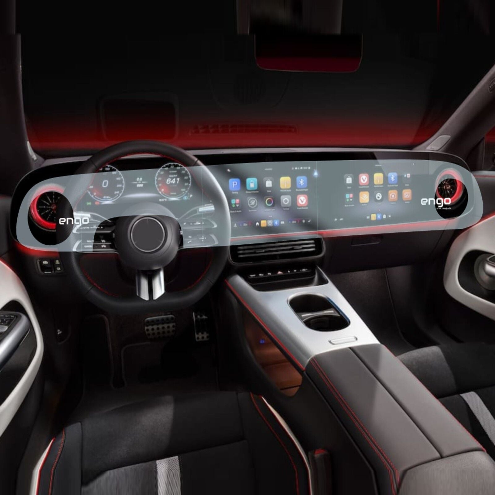 Mercedes GLB Ekran Koruyucu GLB 200 Elektrikli 4 Parça