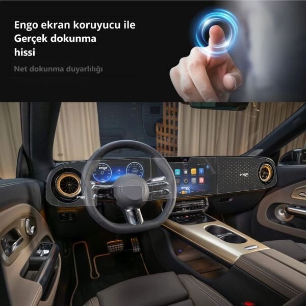Mercedes GLB Mat Ekran Koruyucu GLB 200 Elektrikli 4 Parça