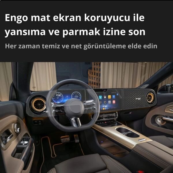 Mercedes GLB Mat Ekran Koruyucu GLB 200 Elektrikli 4 Parça