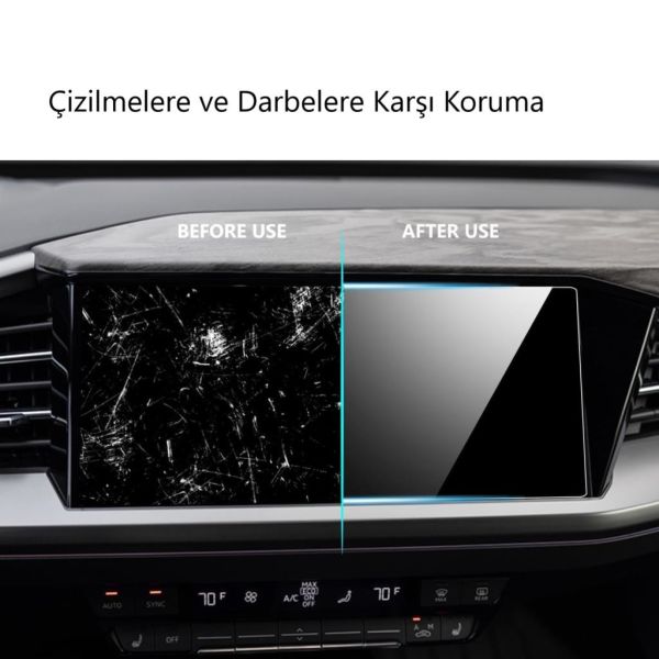 Audi Q4 e-tron Ekran Koruyucu 11.6 inç Multimedya Navigasyon