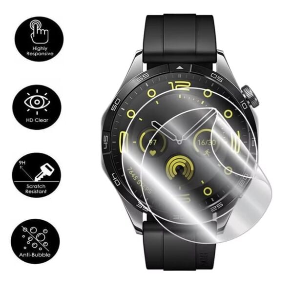 Huawei Watch GT Runner 2 Ekran Koruyucu TPU Film 2 Adet