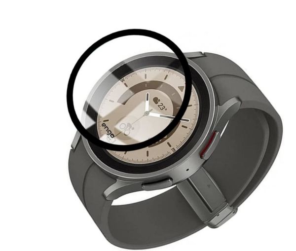 Samsung Galaxy Watch 5 Pro 45mm Ekran Koruyucu Temperli Flexible
