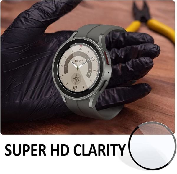 Samsung Galaxy Watch 5 Pro 45mm Ekran Koruyucu Temperli Flexible