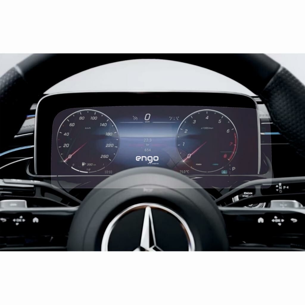 Mercedes E180 Gösterge Paneli Mat Ekran Koruyucu W214