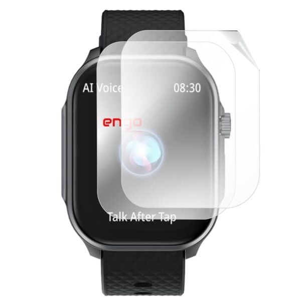 Tecno Watch 3 Active Ekran Koruyucu TPU 2'li Şeffaf