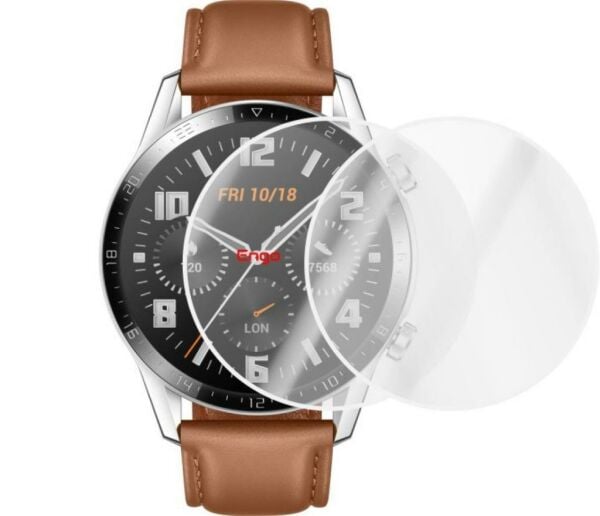 Huawei Watch GT2 46 mm Ekran Koruyucu Şeffaf TPU Film 2 Adet