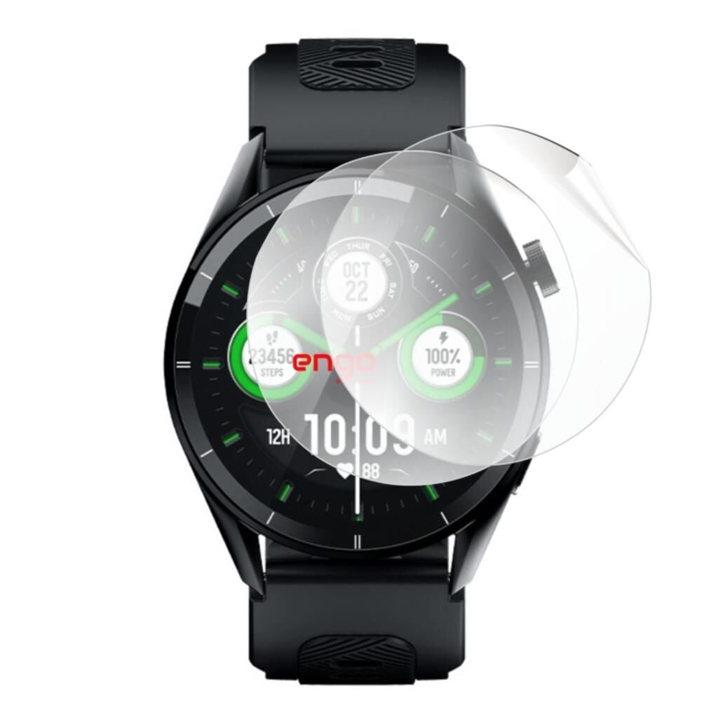 Tecno Watch Pro 3 Ekran Koruyucu TPU 2'li Şeffaf