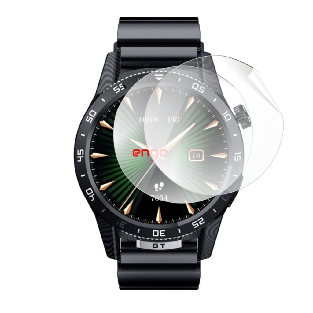 Tecno Watch GT Ekran Koruyucu TPU Şeffaf 2'li Set