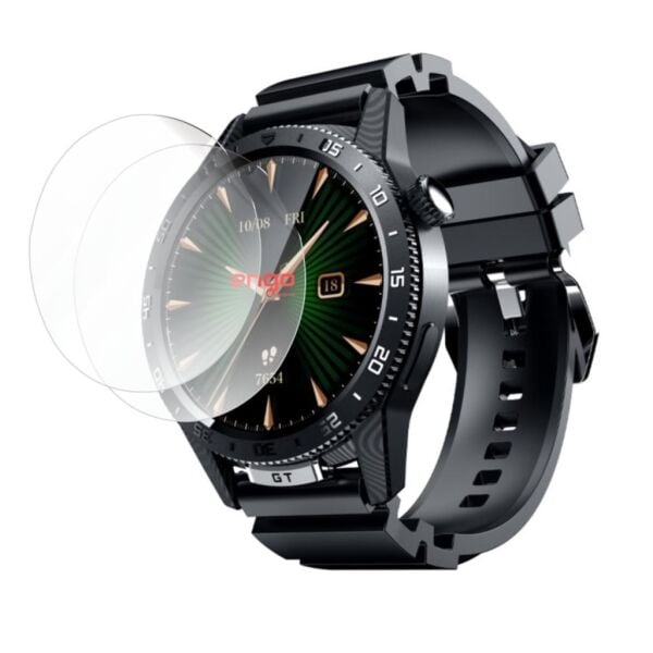 Tecno Watch GT Ekran Koruyucu TPU Şeffaf 2'li Set