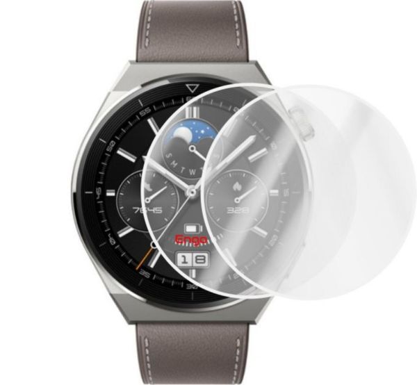 Huawei Watch Gt3 Pro 46 MM Ekran Koruyucu Şeffaf TPU Film 2 Adet