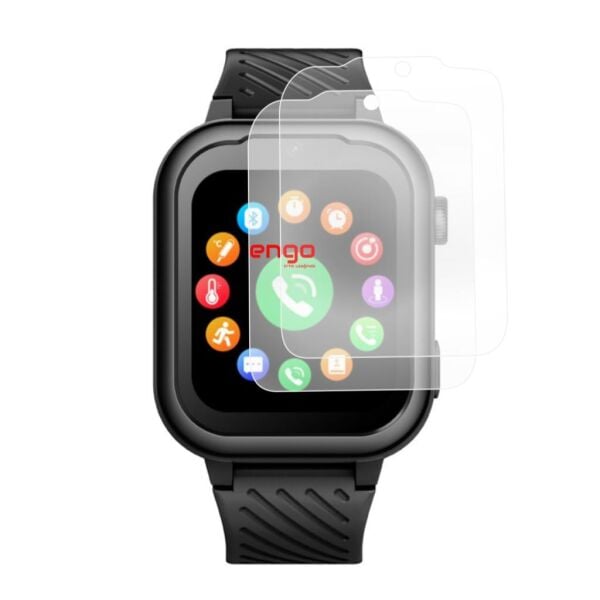 Wonlex MT106 Ekran Koruyucu TPU Şeffaf 2'li Set Akıllı Saat