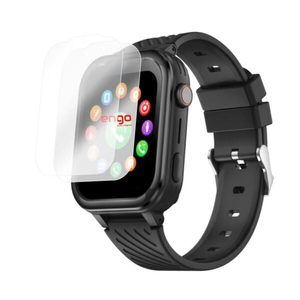 Wonlex MT106 Ekran Koruyucu TPU Şeffaf 2'li Set Akıllı Saat