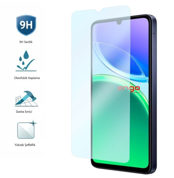 Vivo Y11d Ekran Koruyucu 9H Nano Parlak (V2555)