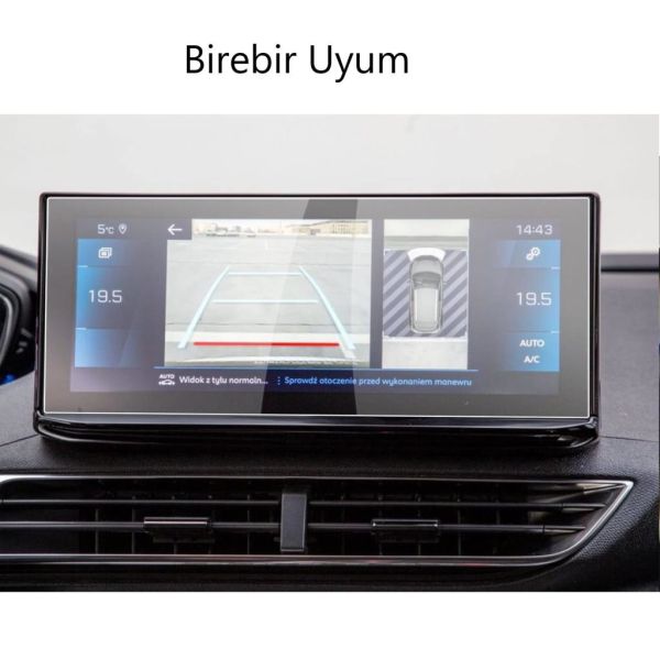 Citroen e-C3 Ekran Koruyucu 10.25 inç Multimedya Navigasyon