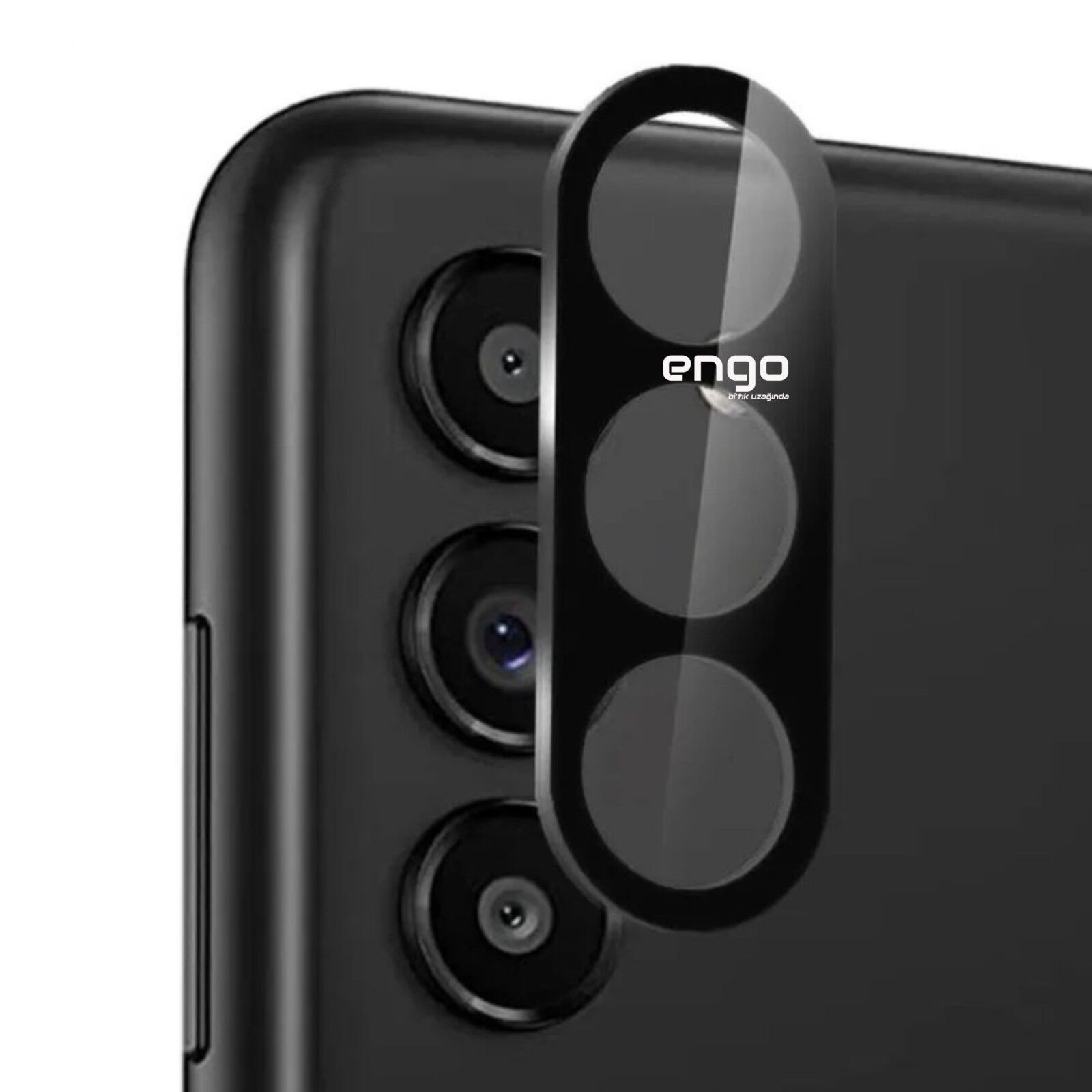 Samsung Galaxy S24 FE Kamera Koruyucu 3D Temperli Cam