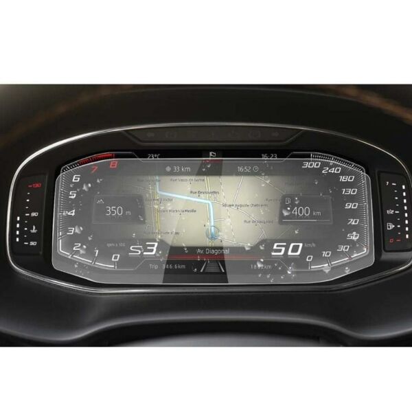 Seat Leon 10.25 inç Mat Ekran Koruyucu Dijital Gösterge