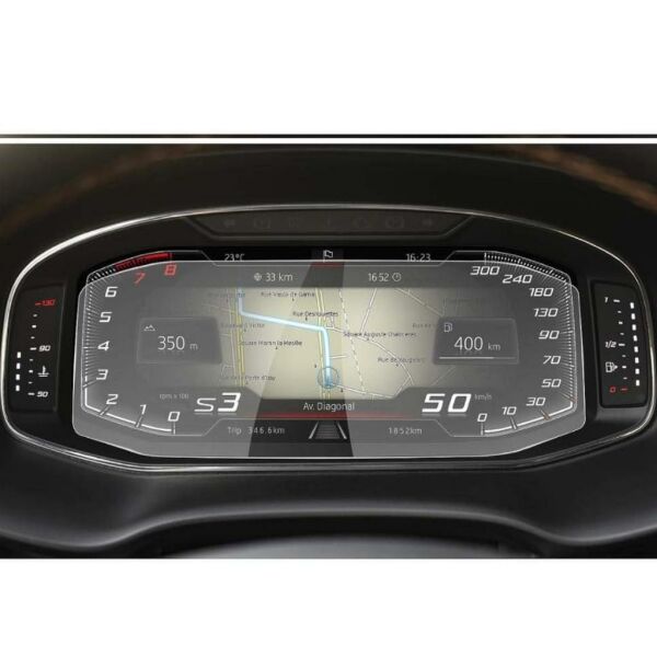 Seat Leon 10.25 inç Mat Ekran Koruyucu Dijital Gösterge