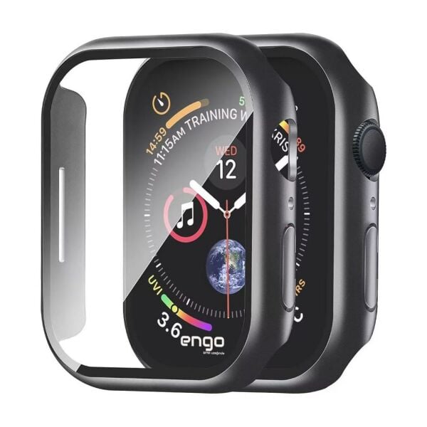 Apple Watch 9 Ekran Koruyucu Kılıf Sert PC Kasa Watch 9 41mm