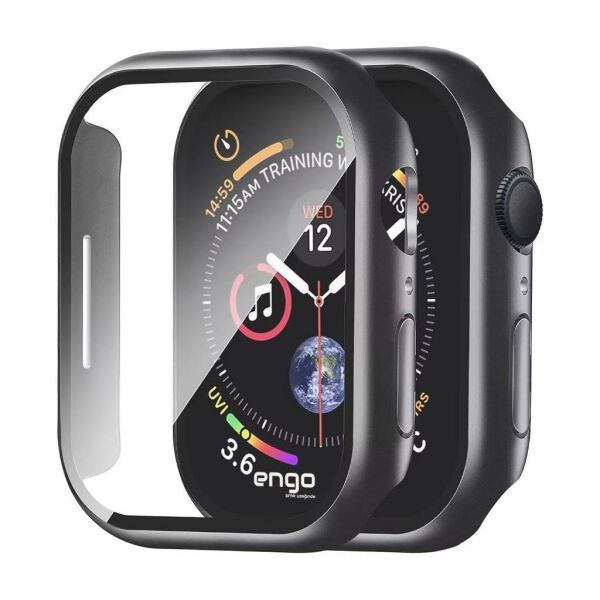 Apple Watch 9 Ekran Koruyucu Kılıf Sert PC Kasa Watch 9 41mm