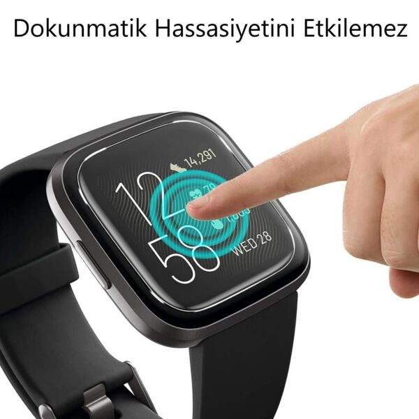 Zeblaze GTS 3 Ekran Koruyucu TPU Şeffaf Film 2 Adet