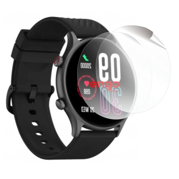 Zeblaze Btalk 2 Lite Ekran Koruyucu TPU Şeffaf Film 2 Adet