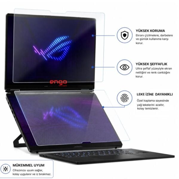 Asus ROG Zephyrus Duo Ekran Koruyucu 16 inç Nano Parlak