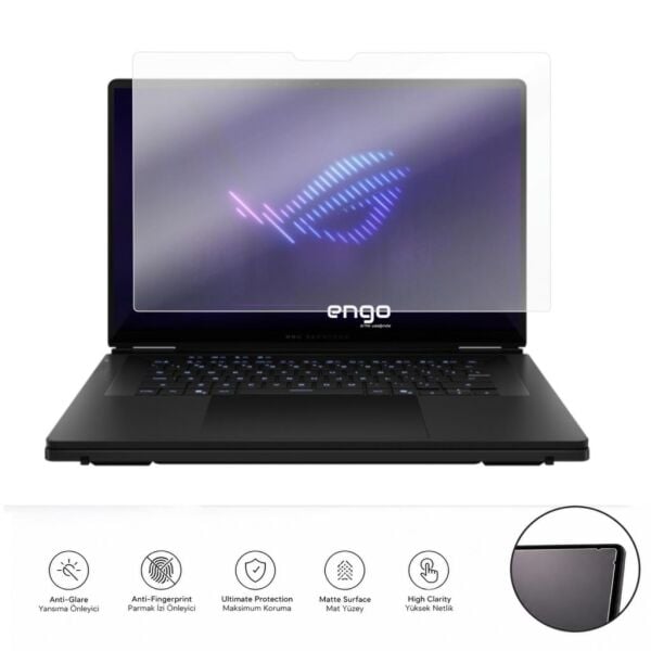 Asus ROG Zephyrus Duo Mat Ekran Koruyucu 16 inç Nano Şeffaf