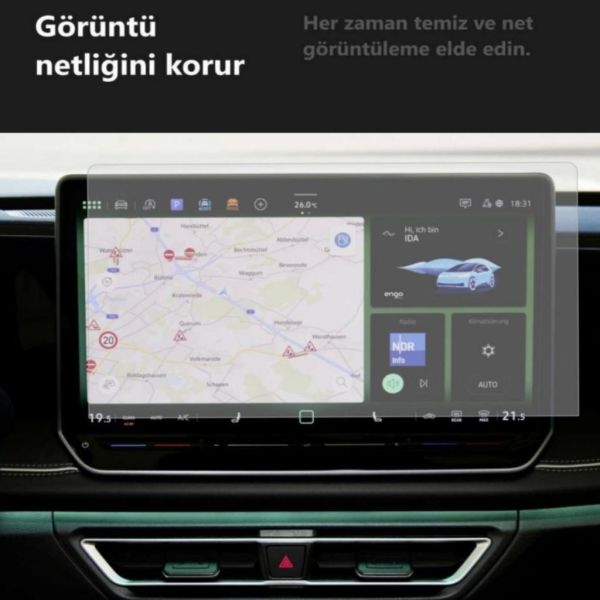 Volkswagen Golf 8.5 10.3 inç Multimedya Mat Ekran Koruyucu