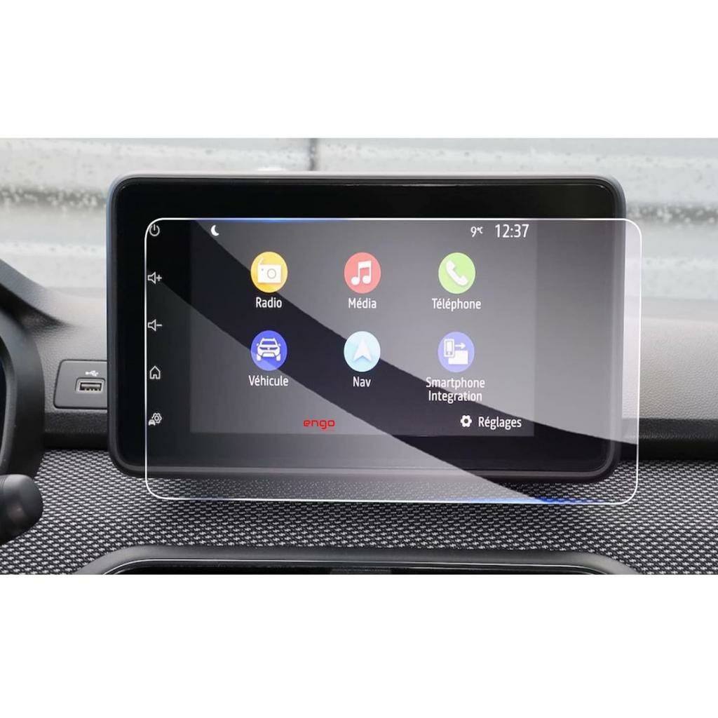 Renault Taliant 8 inç Multimedya Ekran Koruyucu Şeffaf