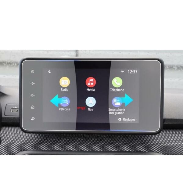 Renault Taliant 8 inç Multimedya Ekran Koruyucu Şeffaf