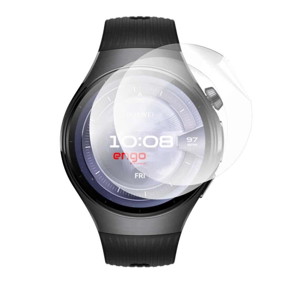 Huawei Watch 5 Ekran Koruyucu 46mm TPU Şeffaf 2 Adet