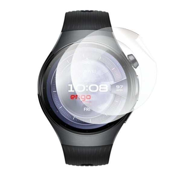 Huawei Watch 5 Ekran Koruyucu 46mm TPU Şeffaf 2 Adet