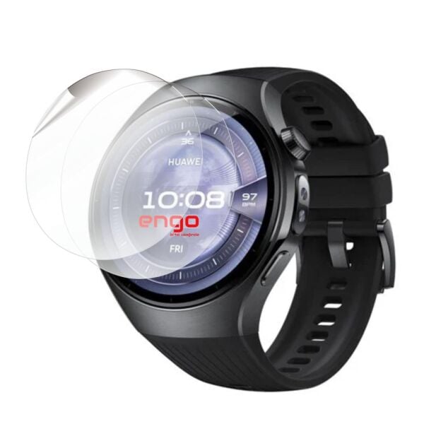 Huawei Watch 5 Ekran Koruyucu 46mm TPU Şeffaf 2 Adet
